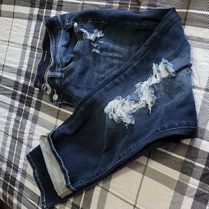 Bleached Judy Blue Plus Size 18W Boyfriend Jeans
